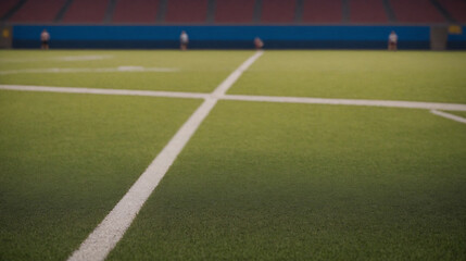 Background of the stadium. Empty stadium for product presentation, Outdoor mockup.