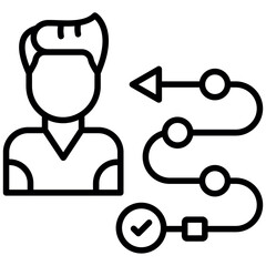 Customer Journey Icon
