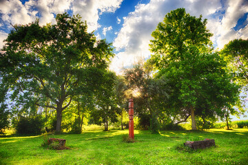 Südlichster Punkt vom Ungarn, neben Beremend