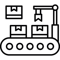 Conveyor Belt Icon