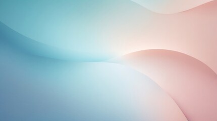 Soft and Smooth Gradient of Sapphire Blue and Rose Quartz: Ideal for Contemporary and Professional Projects