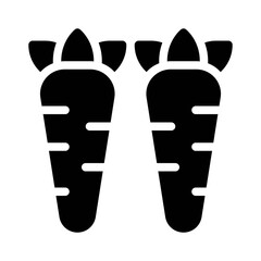 carrot glyph icon