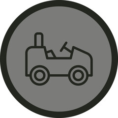 Jeep Vector Icon Design