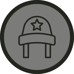 Helmet Vector Icon Design