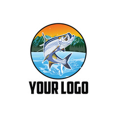 vector logo tarpon