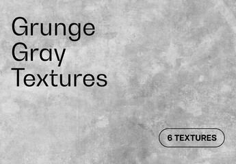 Grunge Gray Textures Mockup