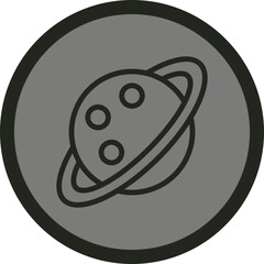 Planet Vector Icon Design