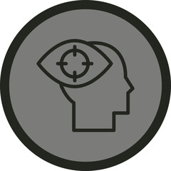 Obsession Vector Icon Design