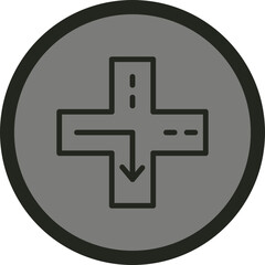 Obraz premium Road Ramps Vector Icon Design