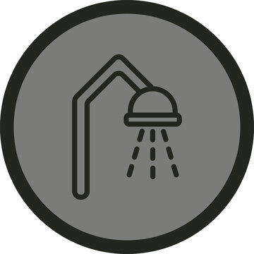 recommend clip art: Shower Vector Icon Design