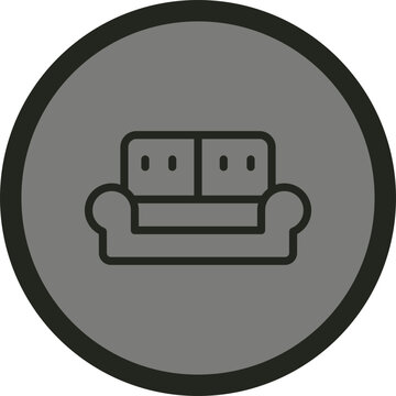 recommend clip art: Sofa Vector Icon Design