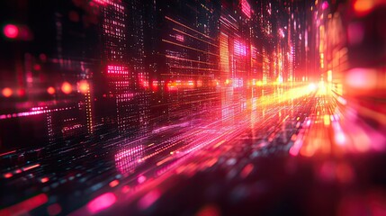 An abstract digital background designed for technology-related themes.