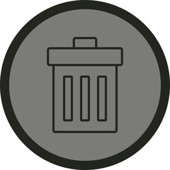 Trash Vector Icon Design