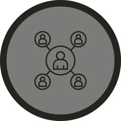 Affiliate Marketing Vector Icon Design