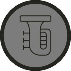 Tuba Vector Icon Design