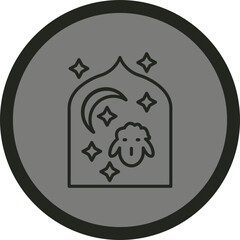 Eid Al Adha Icon Design