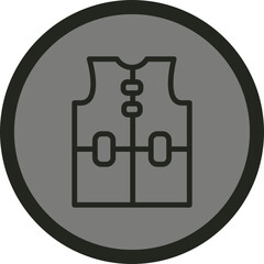 Obraz premium Life Vest Icon Design