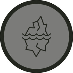 Ice Vector Icon Design