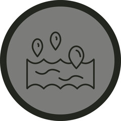 Ocean Vector Icon Design
