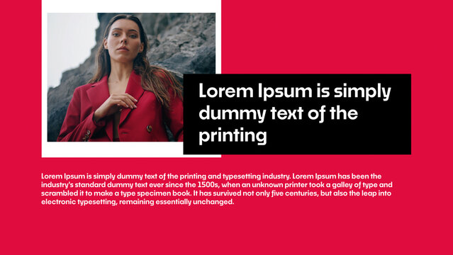 Animated Slideshow Consisting of Images and Animated Text | Minimalistic Slideshow Designs for Professional Projects