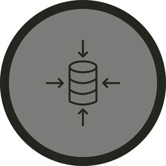 Compression Vector Icon Design