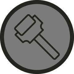 Facial Roller Vector Icon Design