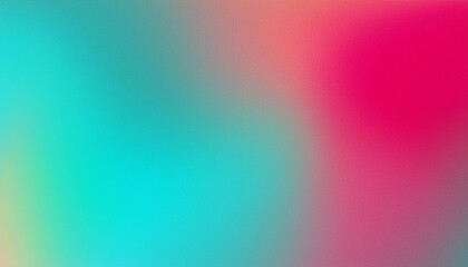 Obraz premium Abstract Blurred Background with Teal and Pink Gradient