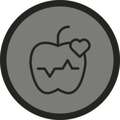 Diet Vector Icon Design