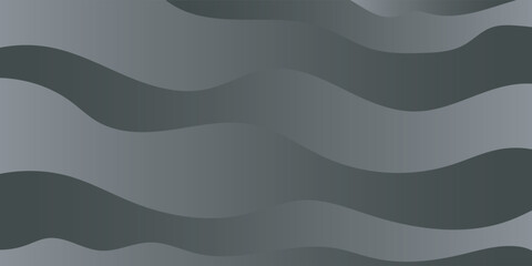 Black wave background. Abstract vector illustration with black wavy.