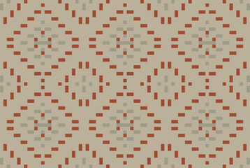 Pillow Geometric Pattern Backgroundfolk Embroidery, Aztec Geometric Ornament Print. Design for Carpet, Wallpaper, Clothing, Wrapping, Fabric