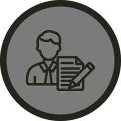 Scriptwriter Icon Design