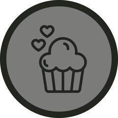 Cupcake Icon Design