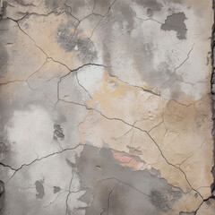 Fototapeta premium Crisp Textures of Distressed, Unkempt Wall Patterns. Rich Textures of Tattered, Rustic Wall Designs.