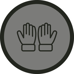 Gloves Icon Design