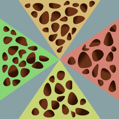 background with circles