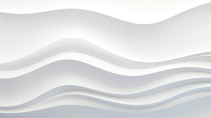 Obraz premium White abstract background with waves