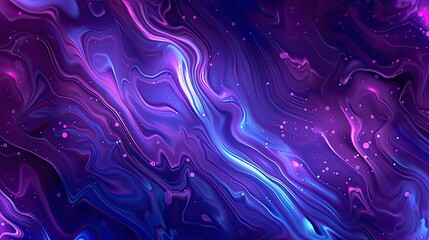 Abstract neon liquid wavy background. Liquid art, marbling texture