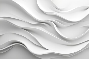 Wallpaper design with a white background featuring abstract gray shapes.