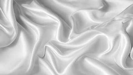 Obraz premium white silk background