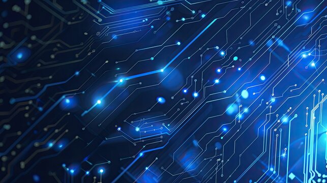 abstract structure circuit computer technology business background