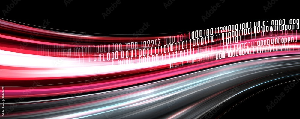 Poster dynamic abstract technology background