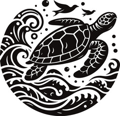 illustration of a turtle