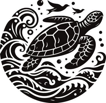 illustration of a turtle