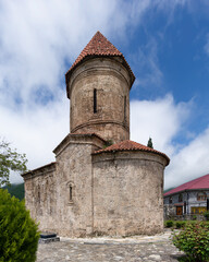 The Church of Kish, aka The Church of Saint Elisha or Holy Mother of God Church, located in the village of Kish, Shaki City, Azerbaijan. A prominent example of medieval architecture in the region