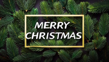 Merry Christmas Poster Design. Christmas holiday background