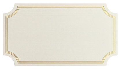 PNG Elegant blank vintage label