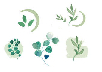 illustration logo vegetation