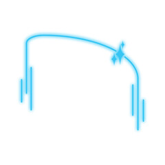 Modern, elegant corner borders. Y2K style border decoration