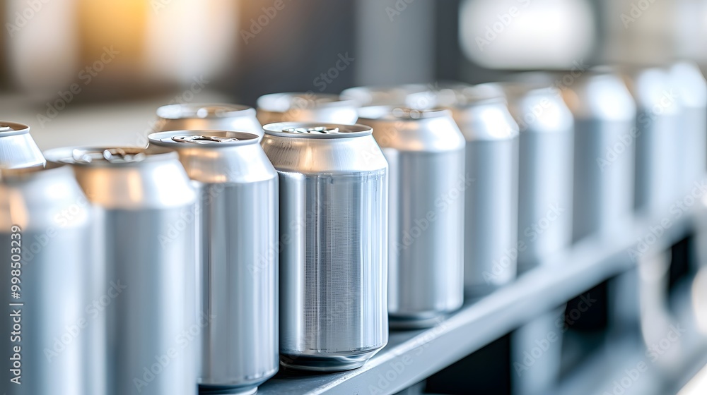 Poster automated aluminum can recycling - innovative smart sorting systems for secure disposal resource rec