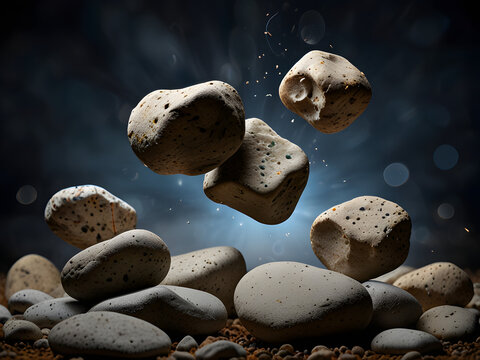 stones and drops, stones, black stones and water drops, stones black, stones with water drops, abstract black and white background, black and white balls, black and white, stack of stones, pile of peb